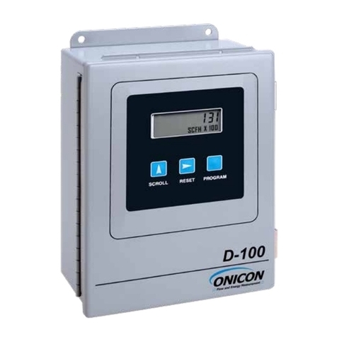 Onicon D-100 Manual de usuario