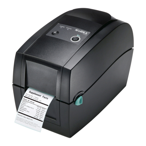 Godex RT200 Manual de usuario Godex RT200 Manual de usuario