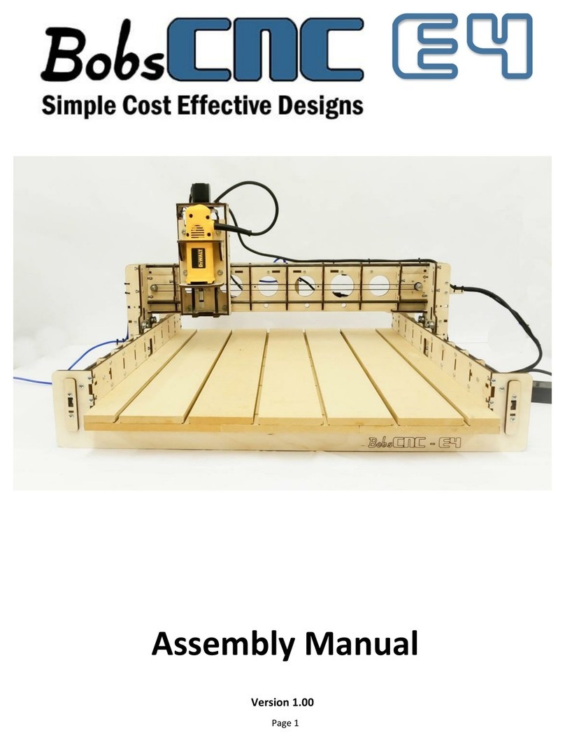 BobsCNC E4 Manual de usuario BobsCNC E4 Manual de usuario