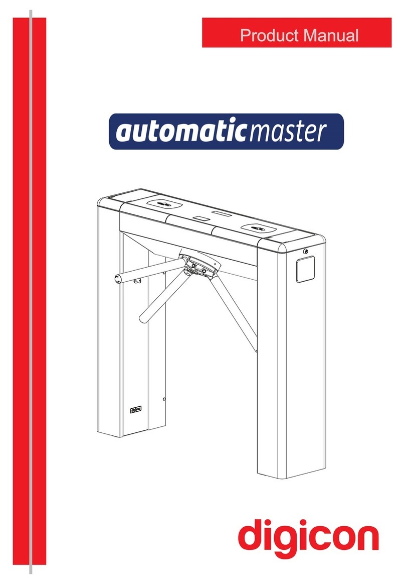 digicon catrax automatic master Manual de usuario