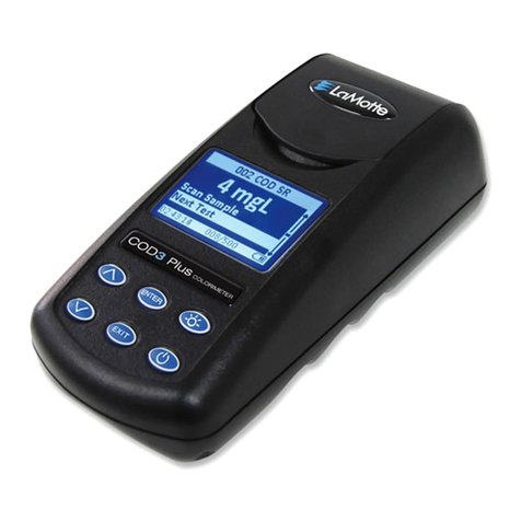 LaMotte COD3 Plus Manual de usuario