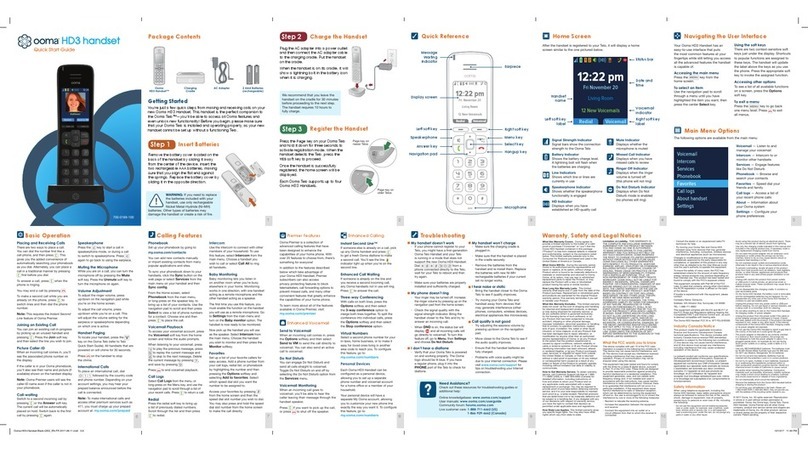 ooma HD3 Manual de usuario