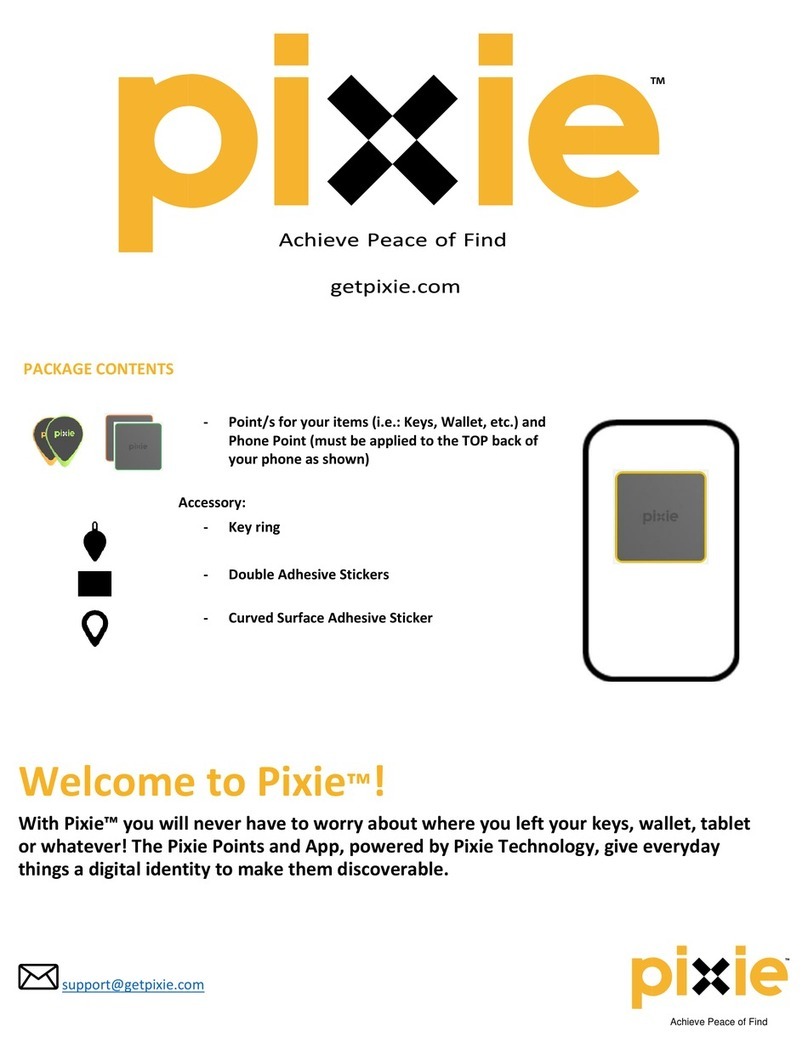 Pixie Point Manual de usuario