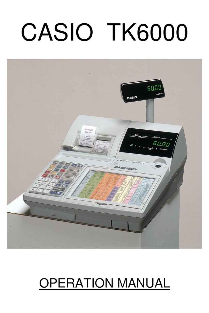 Casio TK-6000 Series Manual de usuario