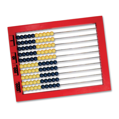 Learning Resources Horizontal ABACUS Manual de usuario Learning Resources Horizontal ABACUS Manual de usuario