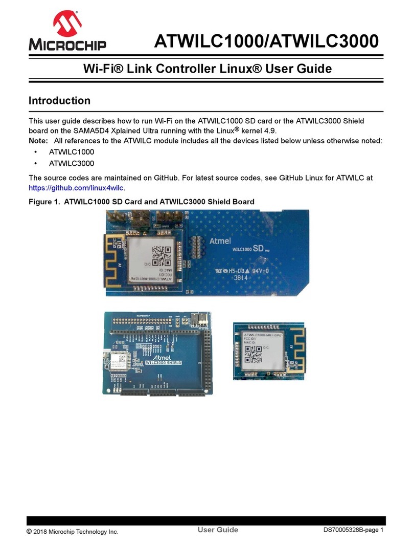 Microchip Technology ATWILC1000 Manual de usuario