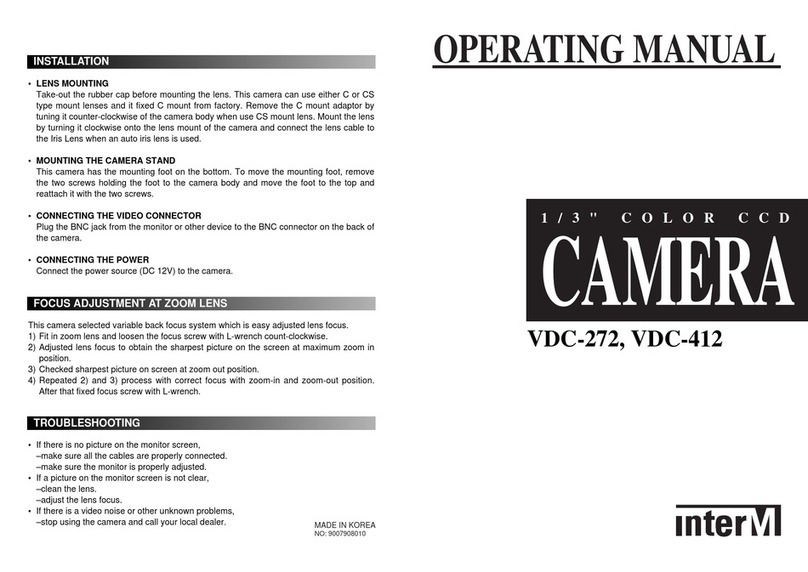 Inter-m VDC-272 Manual de usuario