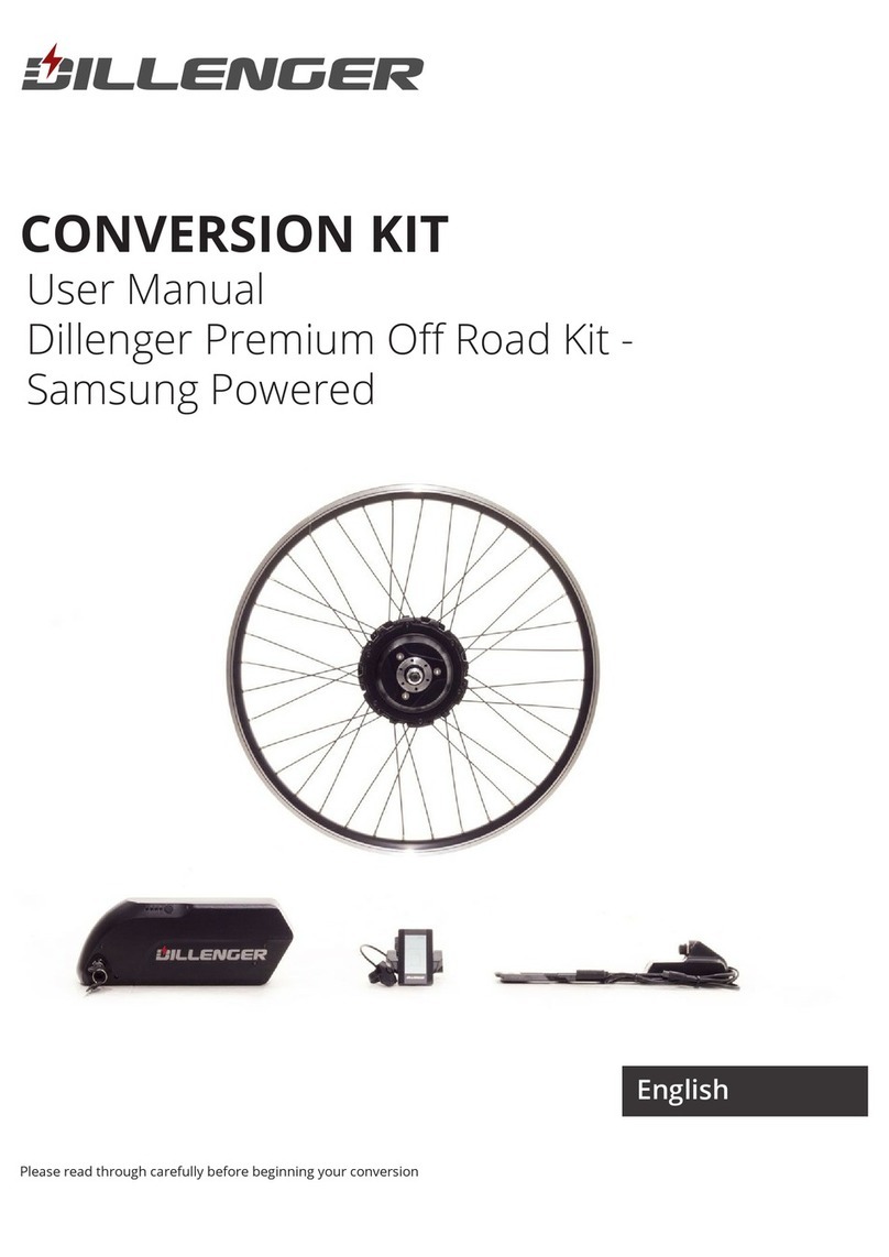 Dillenger CONVERSION KIT Manual de usuario