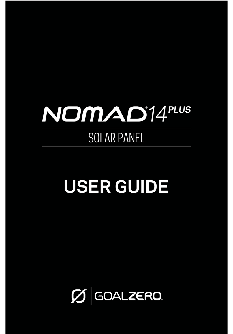 GOAL ZERO Nomad 14 plus Manual de usuario