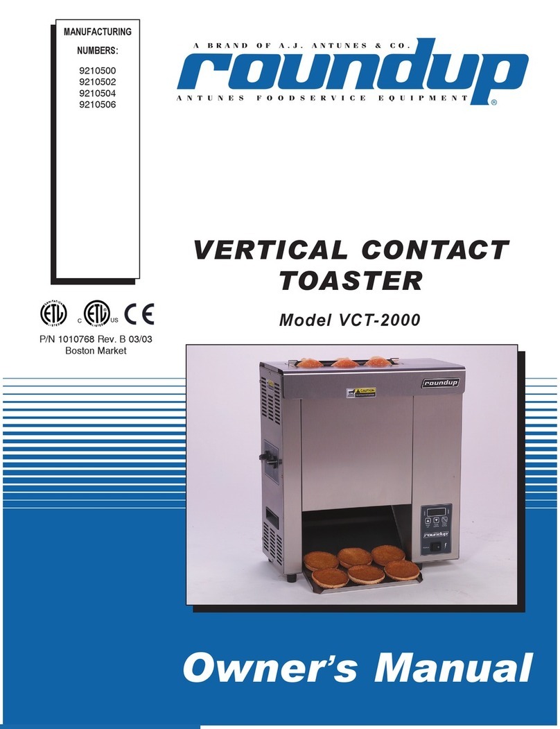 Roundup VCT-2000 Manual de usuario