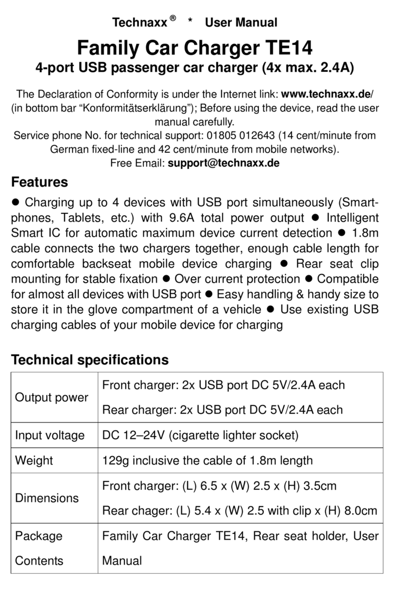 Technaxx TE14 Manual de usuario