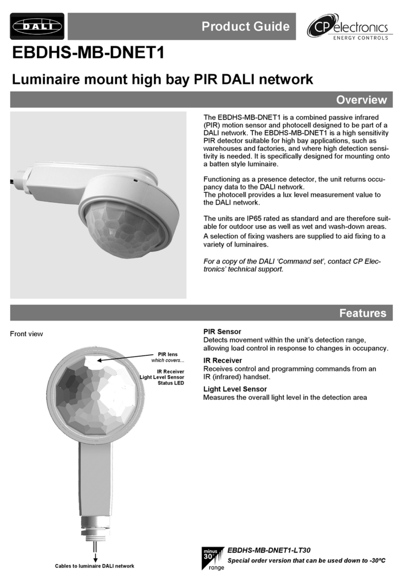 C.P. Electronics EBDHS-MB-DNET1 Manual de usuario