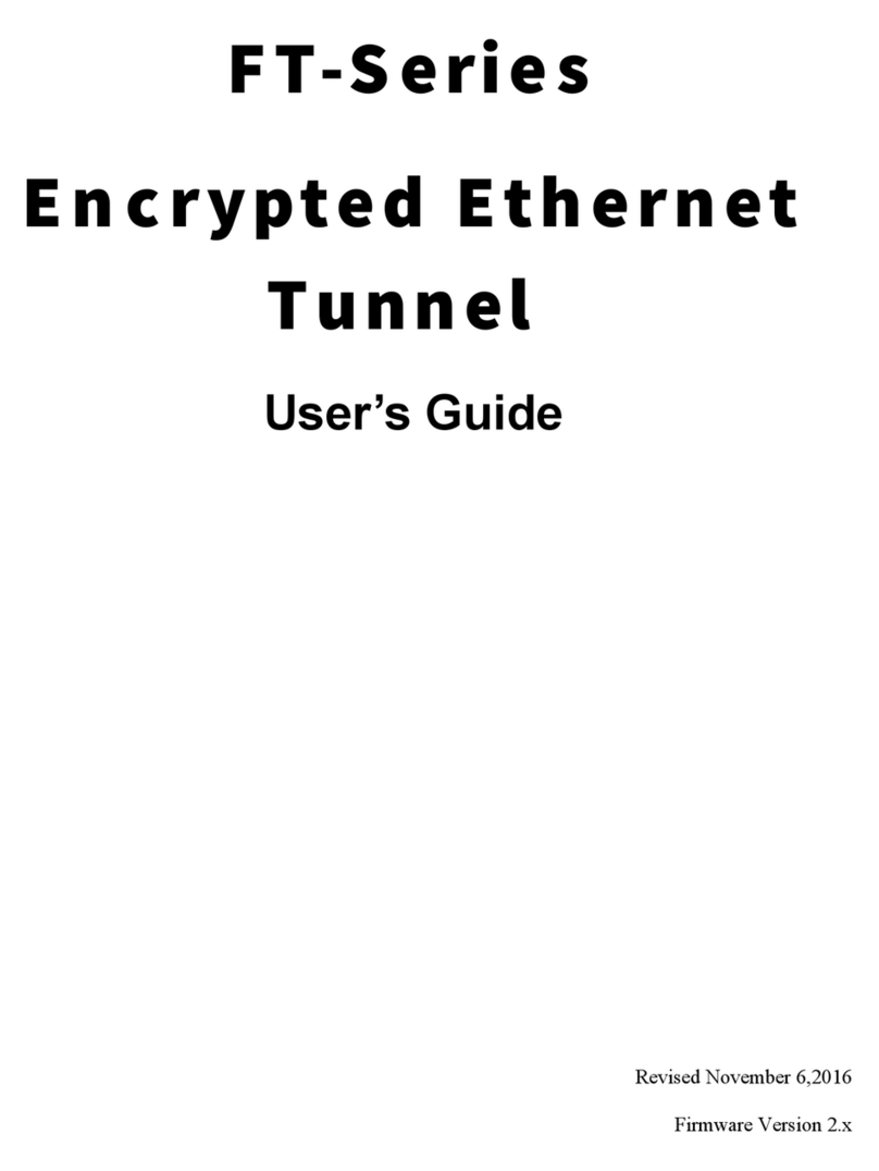 Dcbnet EtherSeries FT Manual de usuario