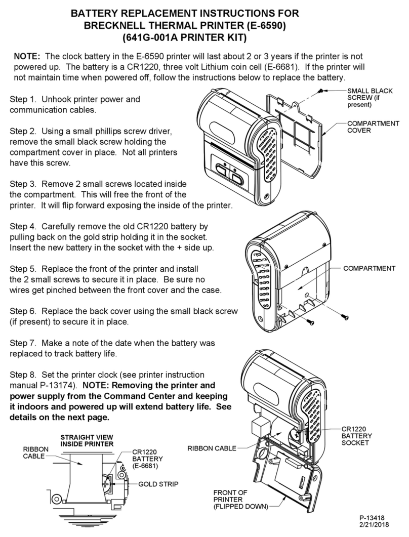 Brecknell E-6590 Guía Brecknell E-6590 Guía