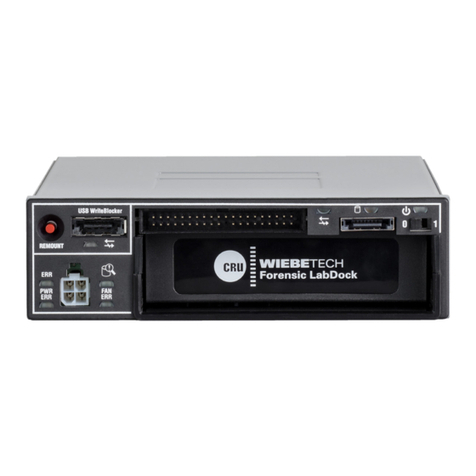 CRU Forensic Labdock S5 Manual de usuario