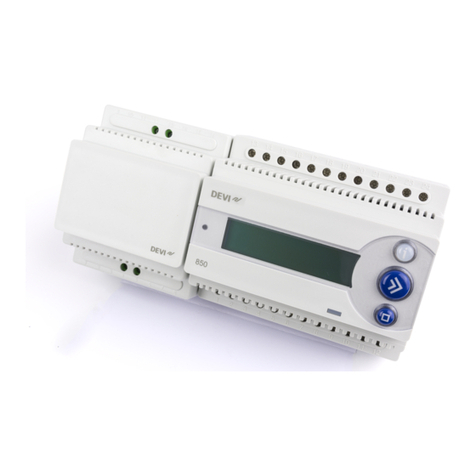 DEVI DEVIreg 850 Manual de usuario