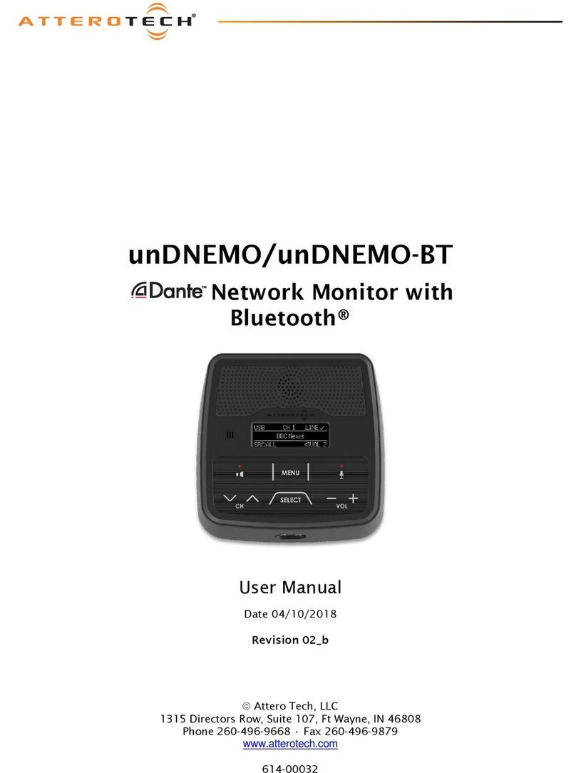 Attero Tech unDNEMO Manual de usuario