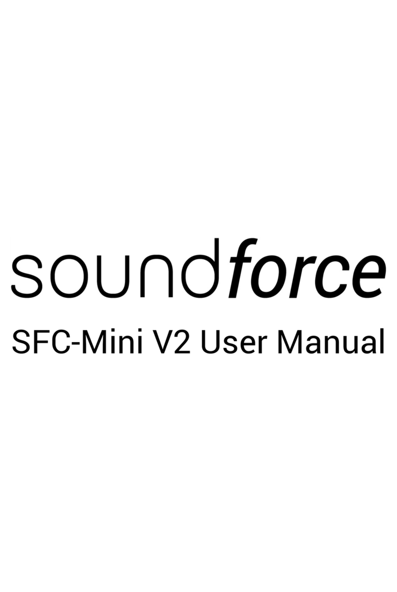 SoundForce SFC-Mini V2 Manual de usuario