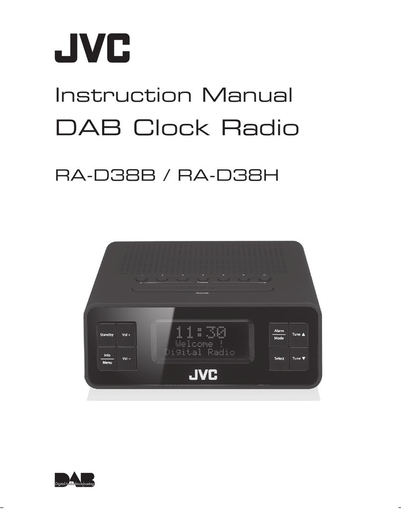 JVC RA-D38B Manual de usuario