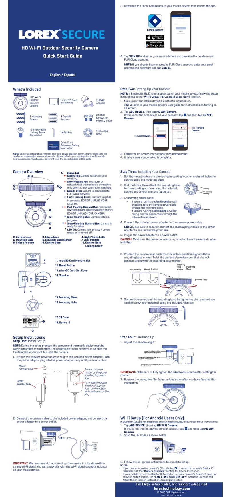 Lorex Secure Manual de usuario