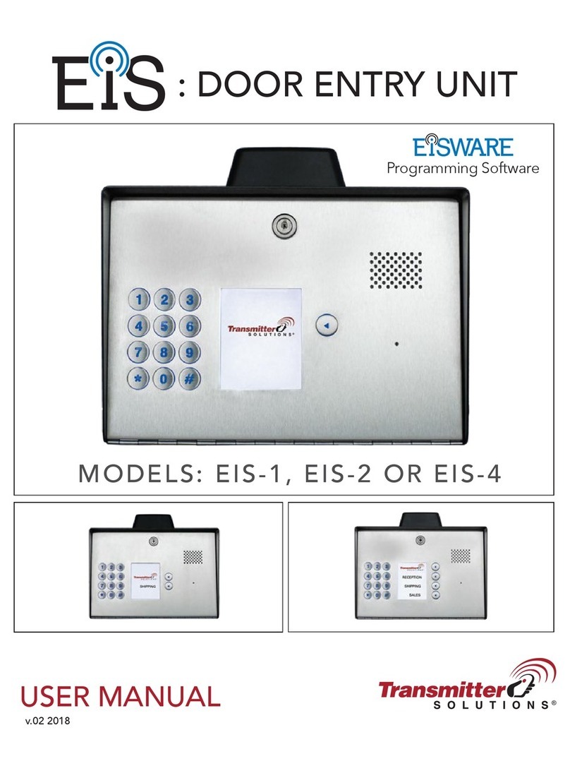 Transmitter Solutions EIS-2 Manual de usuario