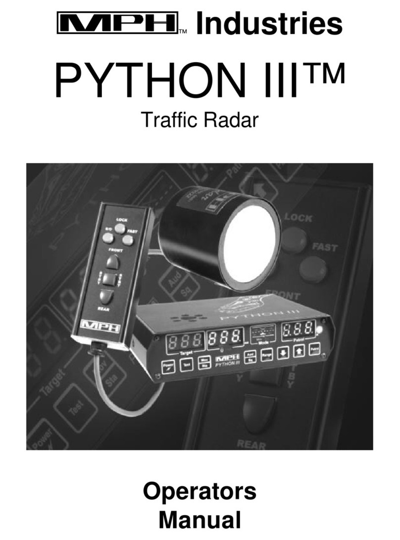 MPH PYTHON III Manual de usuario