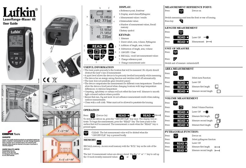 Lufkin Maser 40 Manual de usuario Lufkin Maser 40 Manual de usuario