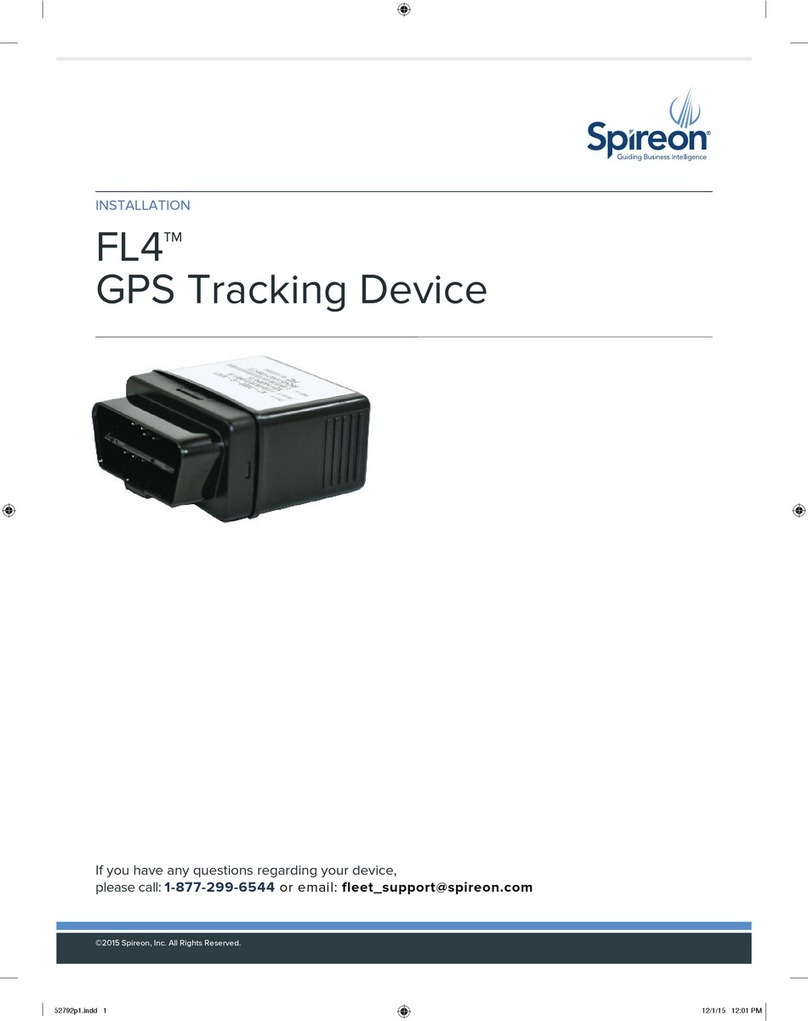 Spireon FL4 Manual de usuario Spireon FL4 Manual de usuario