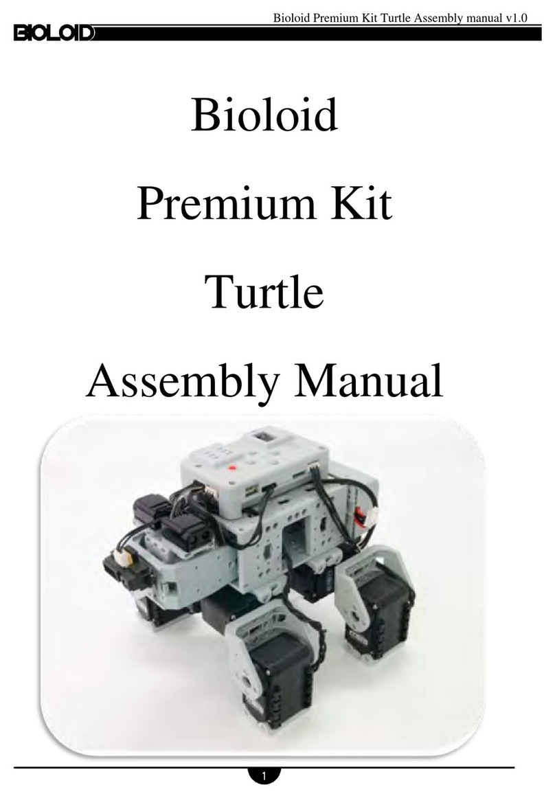 Bioloid Turtle Manual de usuario