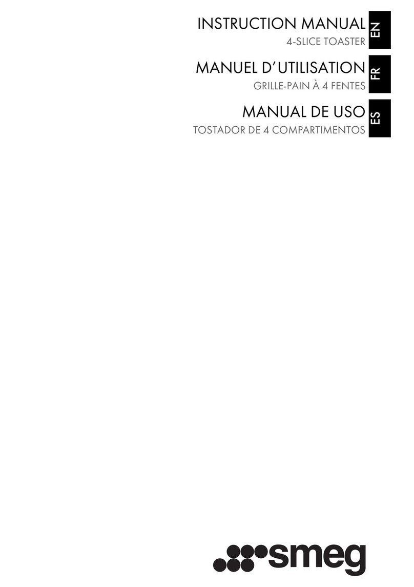 Smeg TSF03 Manual de usuario