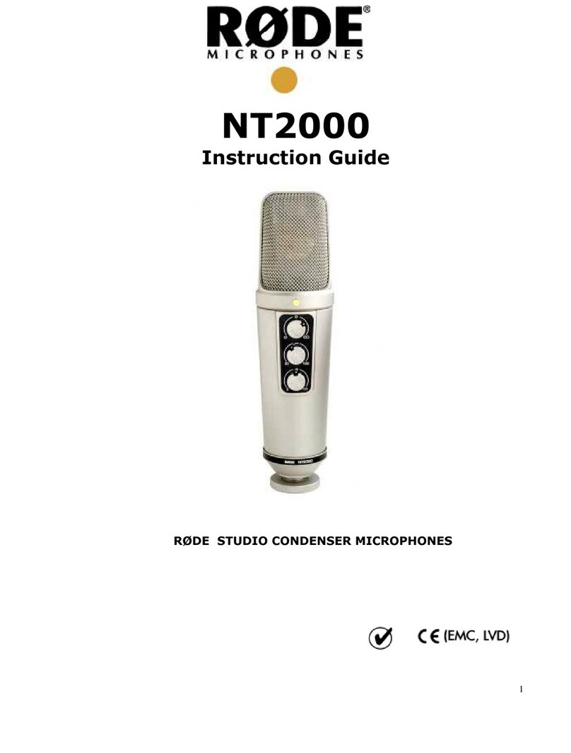 RODE Microphones NT2000 Manual
