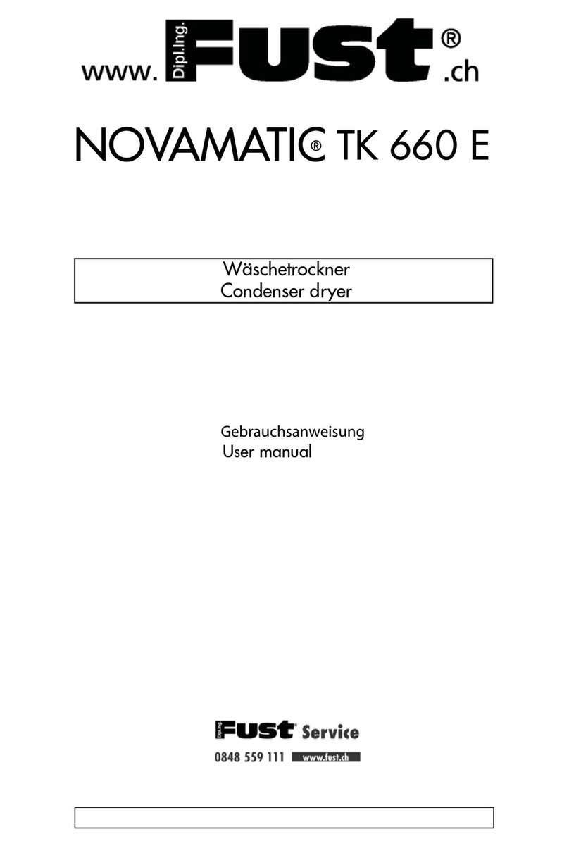 Novamatic TK 660 E Manual de usuario
