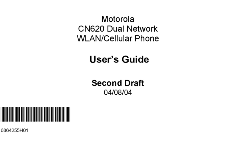 Motorola CN620 Manual de usuario
