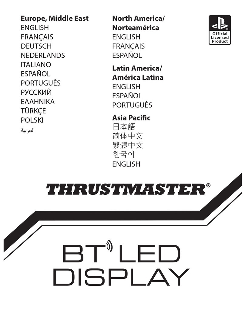 Thrustmaster BT Manual de usuario