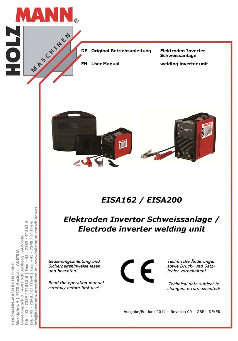 Holzmann EISA162 Manual de usuario