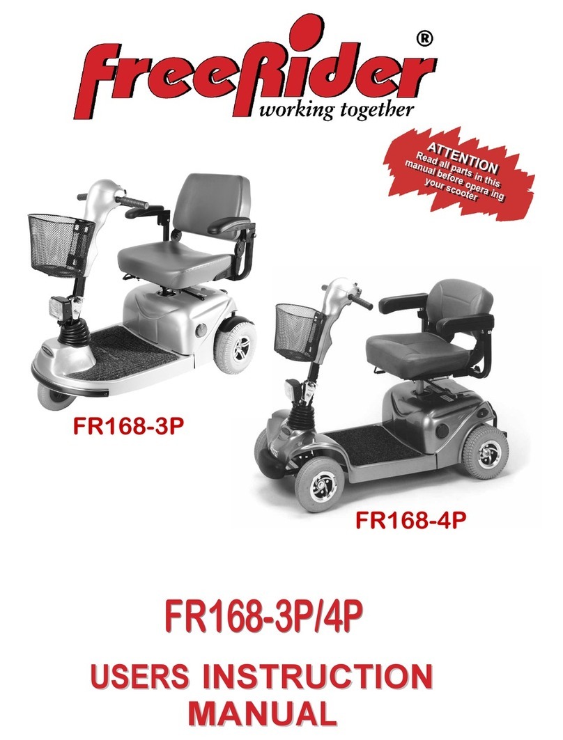 FREERIDER FR168-3P Manual del operador