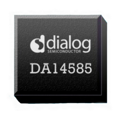 Dialog Semiconductor SmartBond DA14585 Manual de usuario
