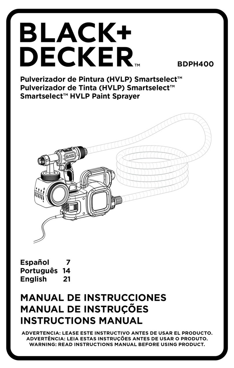BLACK DECKER BDPH400 Manual de usuario