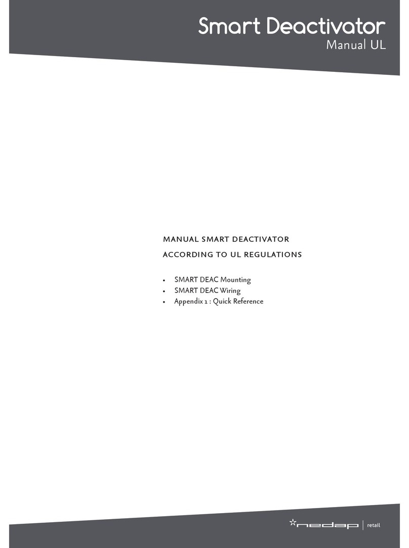 Nedap Smart Deactivator Manual de usuario Nedap Smart Deactivator Manual de usuario