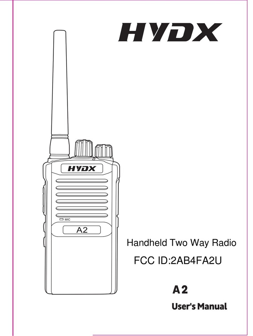 HYDX A2 Manual de usuario