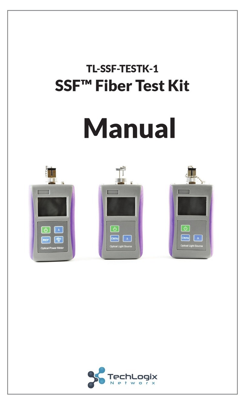 TechLogix Networx SSF Single Mode Light Source Manual de usuario