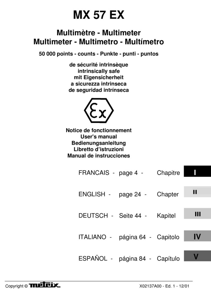 Metrix Checkweigher Manual de usuario