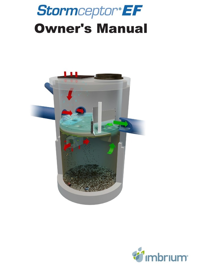 Imbrium Stormceptor EF Manual de usuario