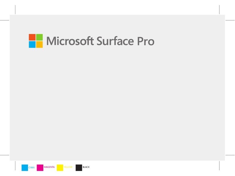 Microsoft Surface Pro Manual de usuario