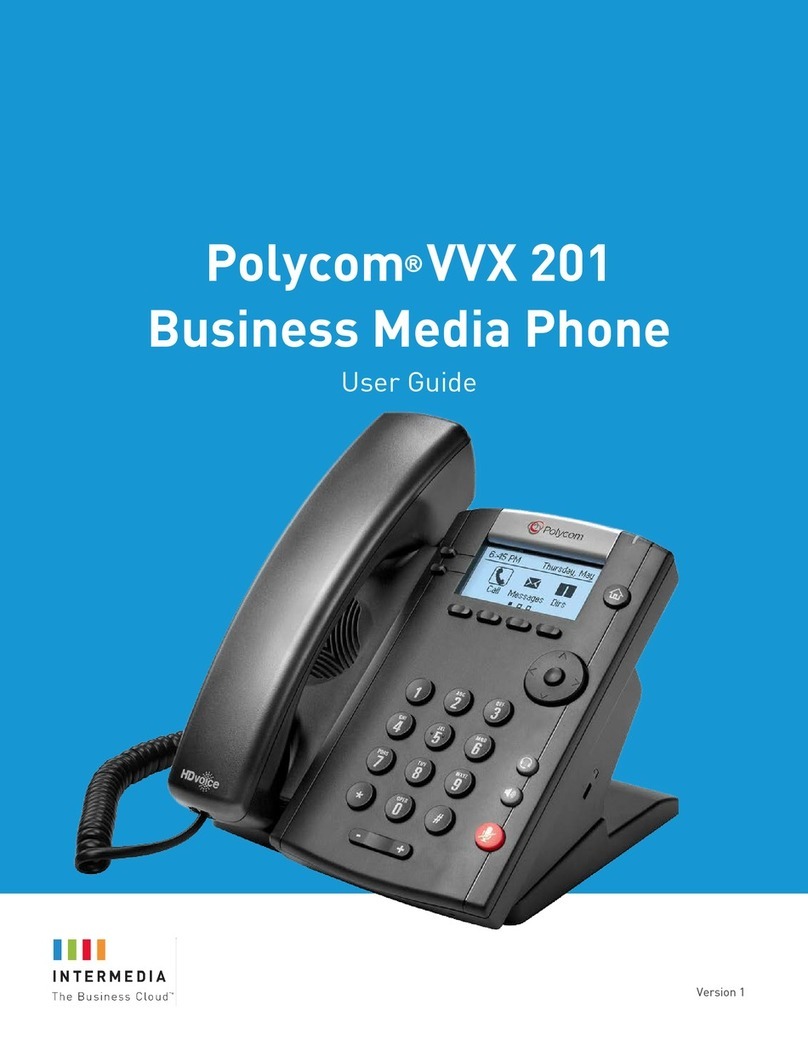 Polycom VVX 201 Manual de usuario
