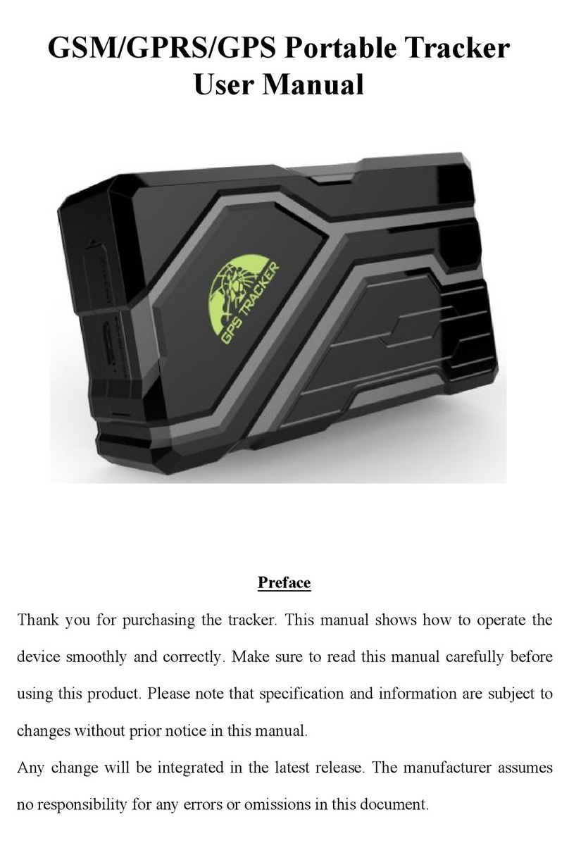 iTracker GPS Tracker Manual de usuario