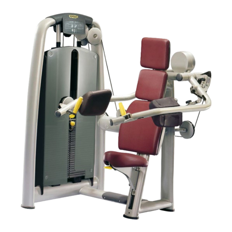 Technogym Selection Delts Machine Manual de usuario