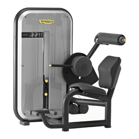 Technogym Element+ Lower Back Manual de usuario Technogym Element+ Lower Back Manual de usuario