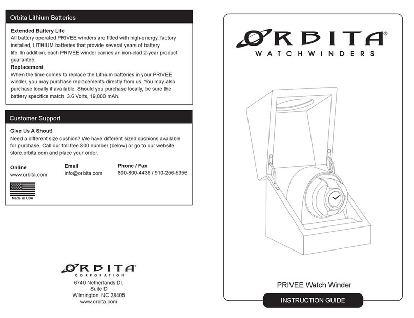 Orbita Privee Manual Orbita Privee Manual