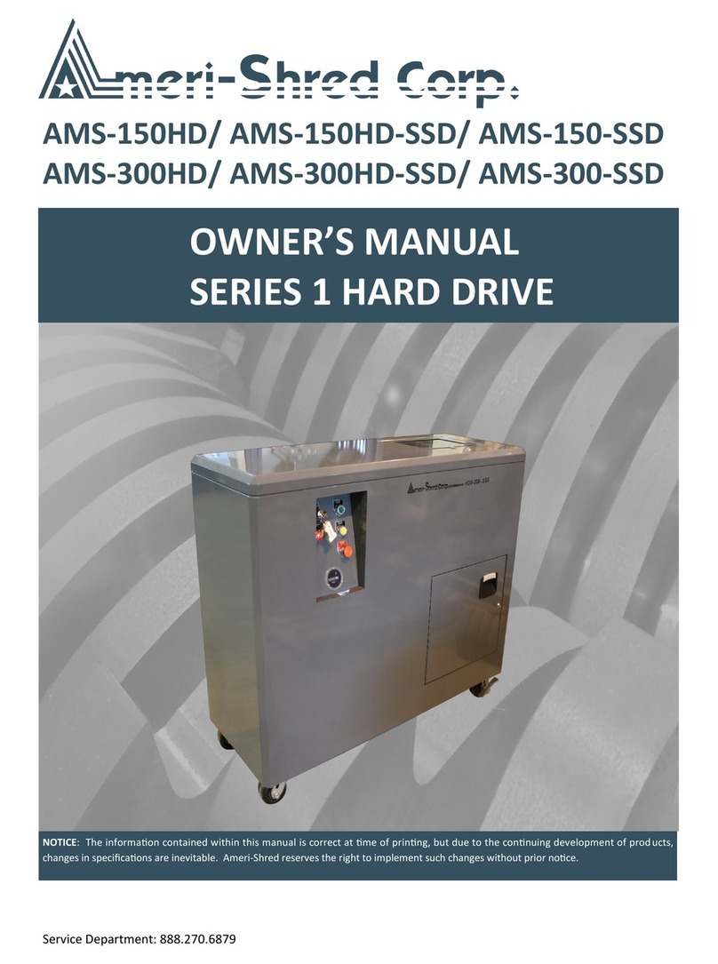 Ameri-Shred Series 1 Manual de usuario